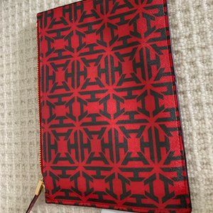 Coated Canvas Clutch INDIA HICKS